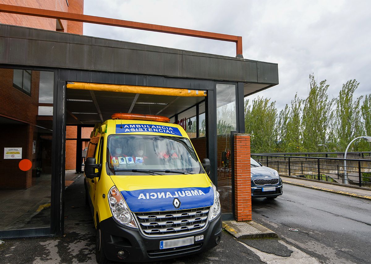 Trasladada al Hospital del Bierzo una motorista herida en Ponferrada