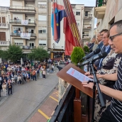 Luis Calvo pregona las Fiestas del Cristo de Bembibre 