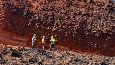 Expertos del CSIC y del CN IGME en Las Médulas 