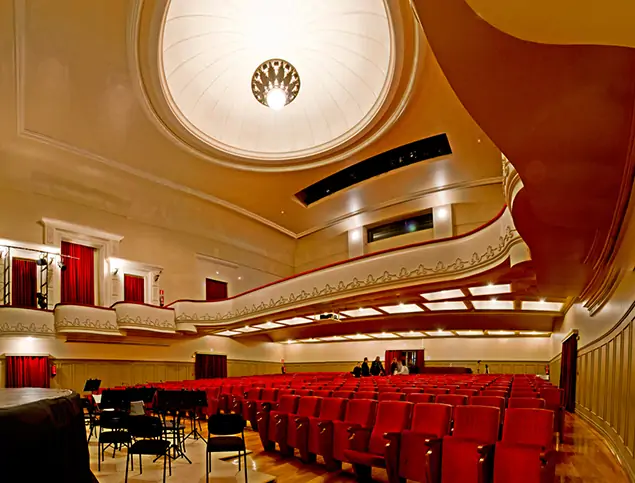 Interior del Teatro Bergidum de Ponferrada