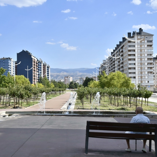 Día de calor en Ponferrada Día de calor en Ponferrada