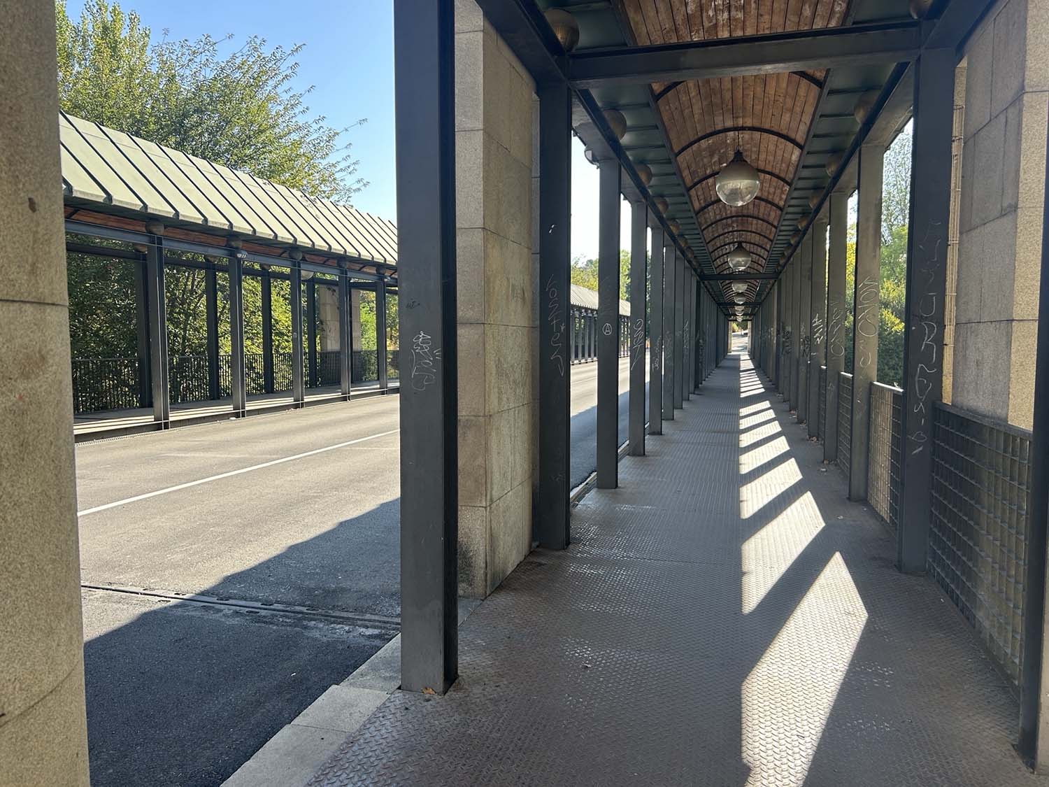 Obras de integración en las inmediaciones del Parque de la Concordia de Ponferrada