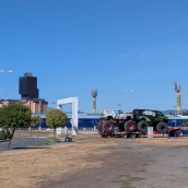 Motor Stunt Show en Ponferrada. Dani Merino | El Motor Stunt Show de Team Falck 'aparca' en Ponferrada con coches extremos, motos acrobáticas y camiones monstruo