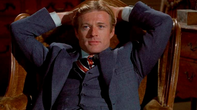 Robert Redford en El golpe