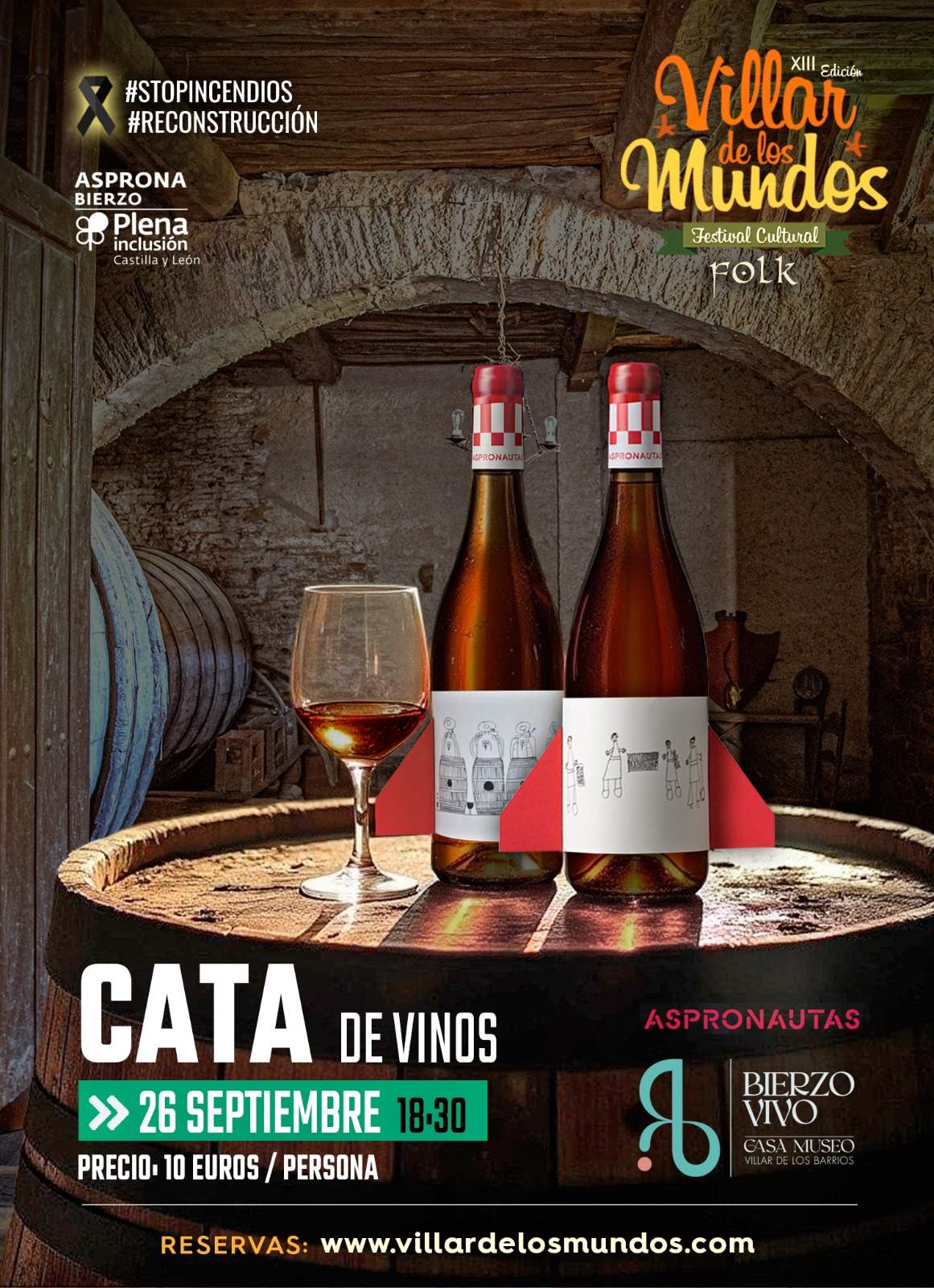 Cartel Aspronautas Villar de los Mundos Cartel Aspronautas Villar de los Mundos