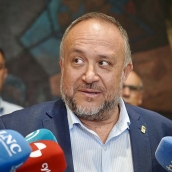 El presidente de la Diputación de León, Gerardo Álvarez Courel