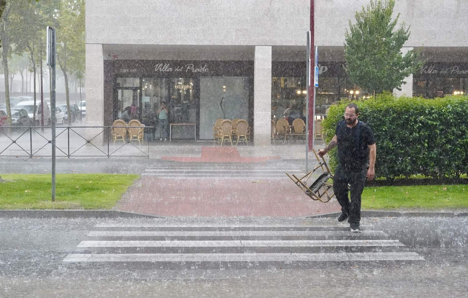 Tormenta en Valladolid | Miriam Chacón / ICAL Tormenta en Valladolid | Miriam Chacón / ICAL