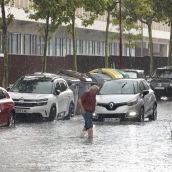 Tormenta en Valladolid | Miriam Chacón / ICAL
