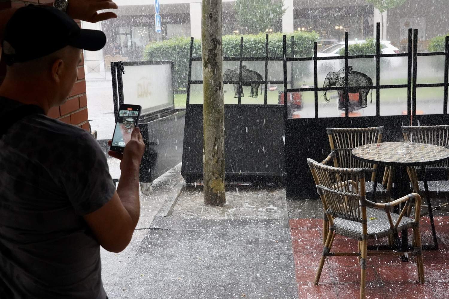 Tormenta en Valladolid | Miriam Chacón / ICAL Tormenta en Valladolid | Miriam Chacón / ICAL