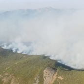 La investigación de incendio forestal de Pendilla de Arbás (Villamanin) apunta a un origen provocado