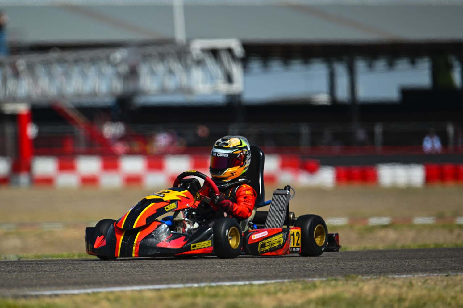 Matteo Rodríguez durante la competición