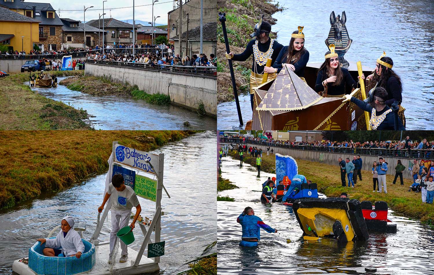 Collage Descenso del Naraya 2025