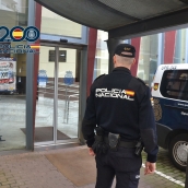 Policía Nacional en León