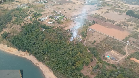 Incendio en Congosto durante este lunes 22 de septiembre