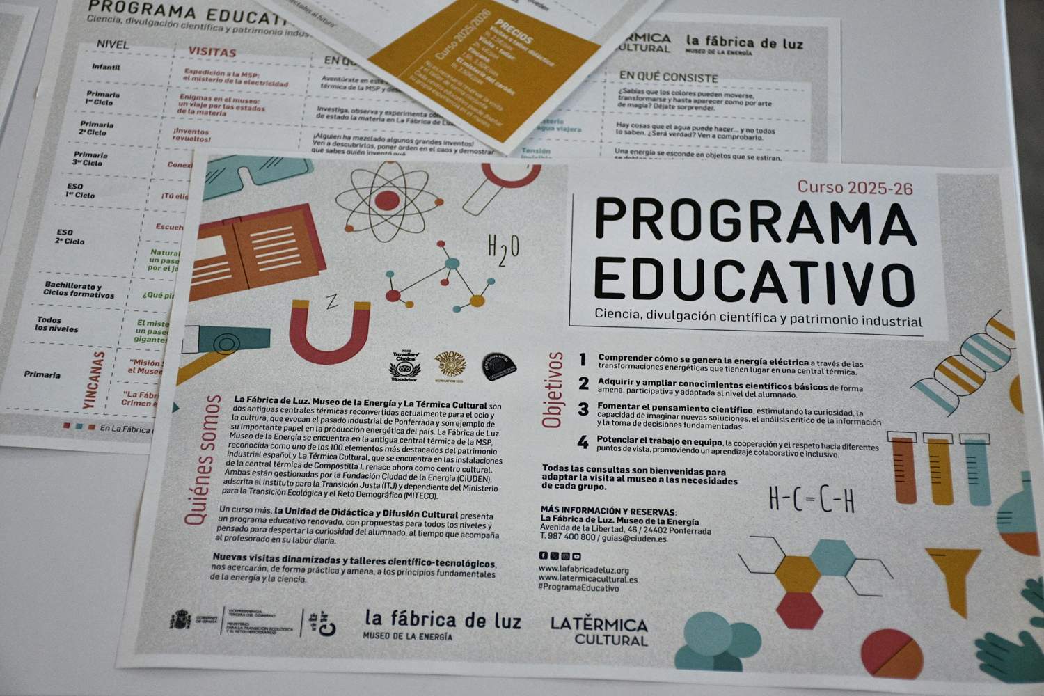 Programa educativo de la Fábrica de la luz Museo de la Energía (2)