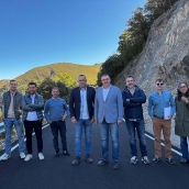 La Diputación invierte más de 200.000 euros en estabilizar los taludes de la carretera de Montes de Valdueza La Diputación invierte más de 200.000 euros en estabilizar los taludes de la carretera de Montes de Valdueza