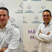Clínica Ponferrada incorpora dos nuevos profesionales especialistas en patología de columna lumbar y cervical