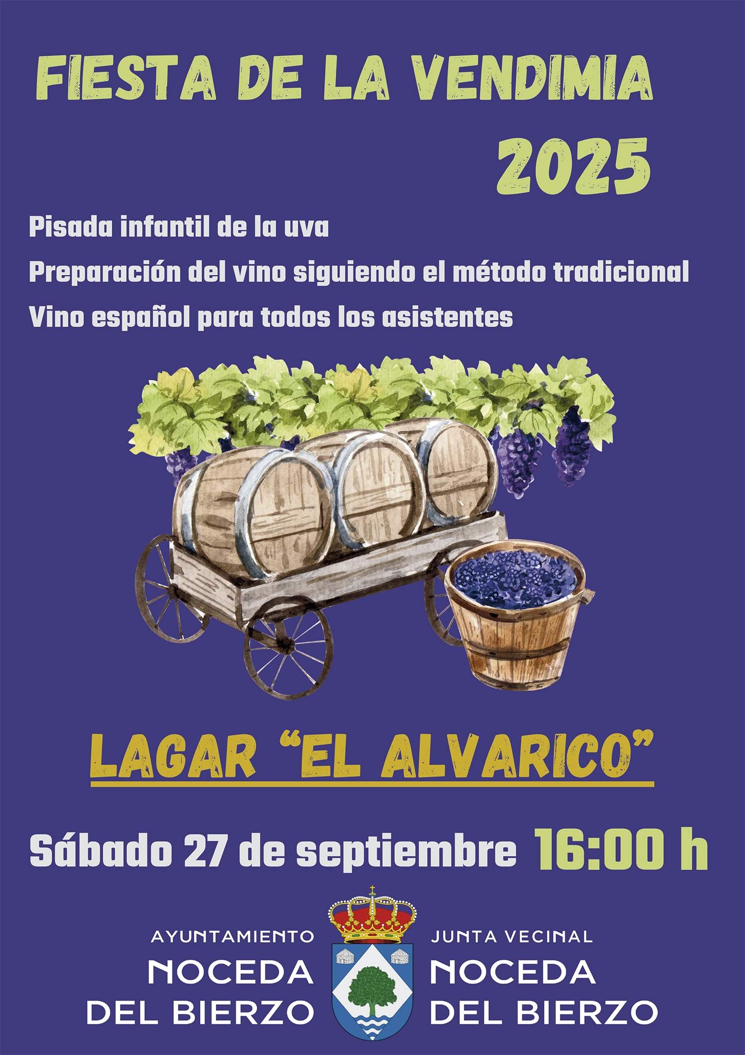 NOCEDA. Fiesta de la Vendimia 2025