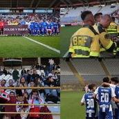Partido por los incendios Ponferradina Zamora