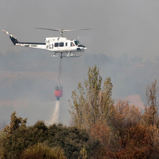 Incendio en Villasinta de Torío (León) | Peio García / ICAL