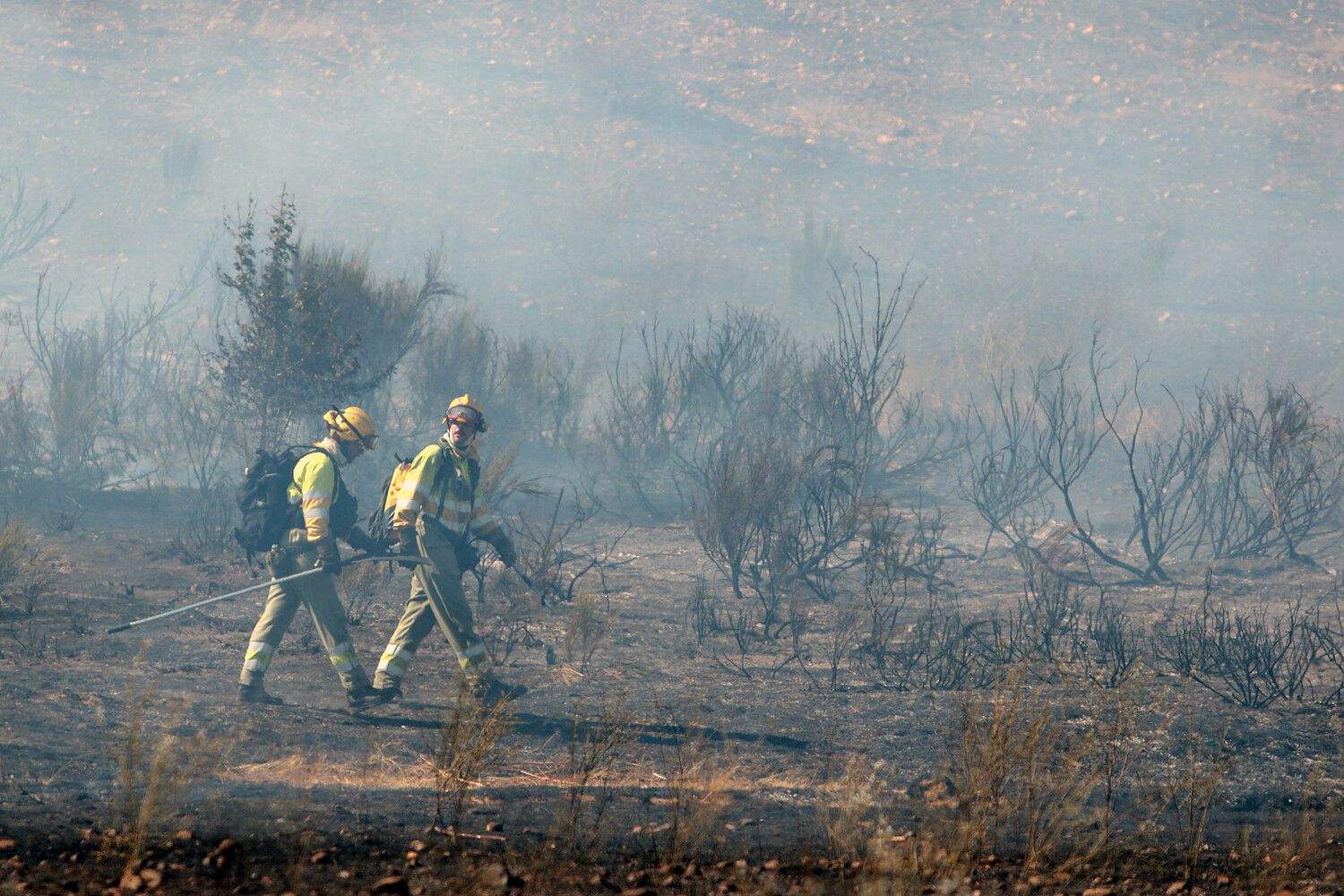 Incendio en Villasinta de Torío (León) | Peio García / ICAL Incendio en Villasinta de Torío (León) | Peio García / ICAL