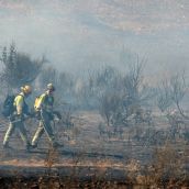 Incendio en Villasinta de Torío (León) | Peio García / ICAL