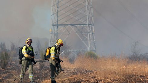 Incendio en Villasinta de Torío (León) | Peio García / ICAL