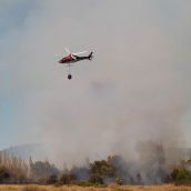 Archivo. Incendio en Villasinta de Torío (León) | Peio García / ICAL
