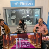 Entrevista al presidente de la asociación El Centro Mola, Iván Rodríguez (I), y al concejal de Comercio de Ponferrada, David Pacios (D), sobre la II Gala del Comercio El Bierzo 