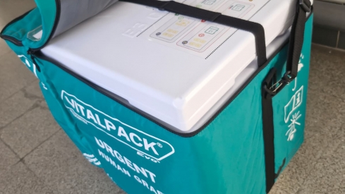 Contenedores transporte órganos 