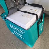 Contenedores transporte órganos 