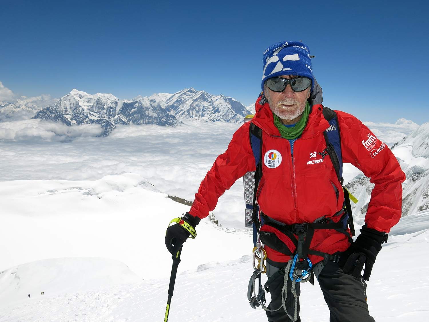 El alpinista abulense, Carlos Soria, en el Himalaya | Foto: Carlos Soria El alpinista abulense, Carlos Soria, en el Himalaya | Foto: Carlos Soria