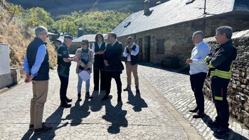 Visita institucional a Peñalba de Santiago Visita institucional a Peñalba de Santiago