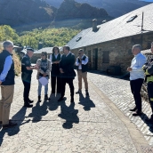 Visita institucional a Peñalba de Santiago