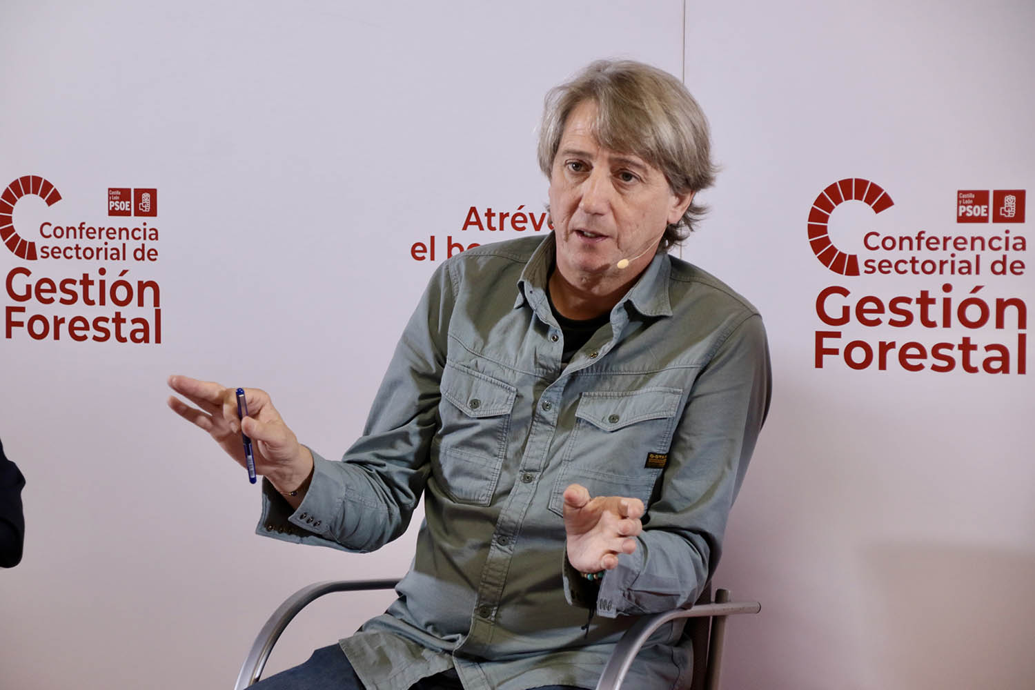 El secretario general del PSOE de Castilla y León, Carlos Martínez | Foto: Peio García, ICAL