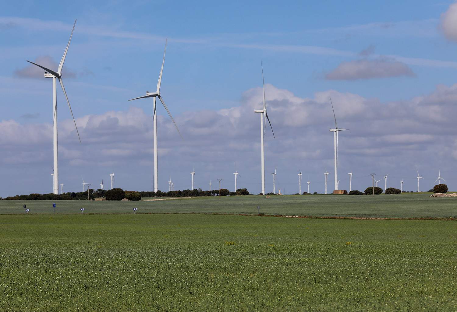 Brágimo ICAL. Parque eólico en Palencia.