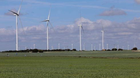 Brágimo ICAL. Parque eólico en Palencia.