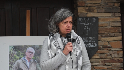 ICAL . La Asociación de Vecinos El Nogalón celebra un acto de homenaje al bombero forestal Nacho Rumbao, fallecido en acto de servicio en Espinoso de Compludo (5)