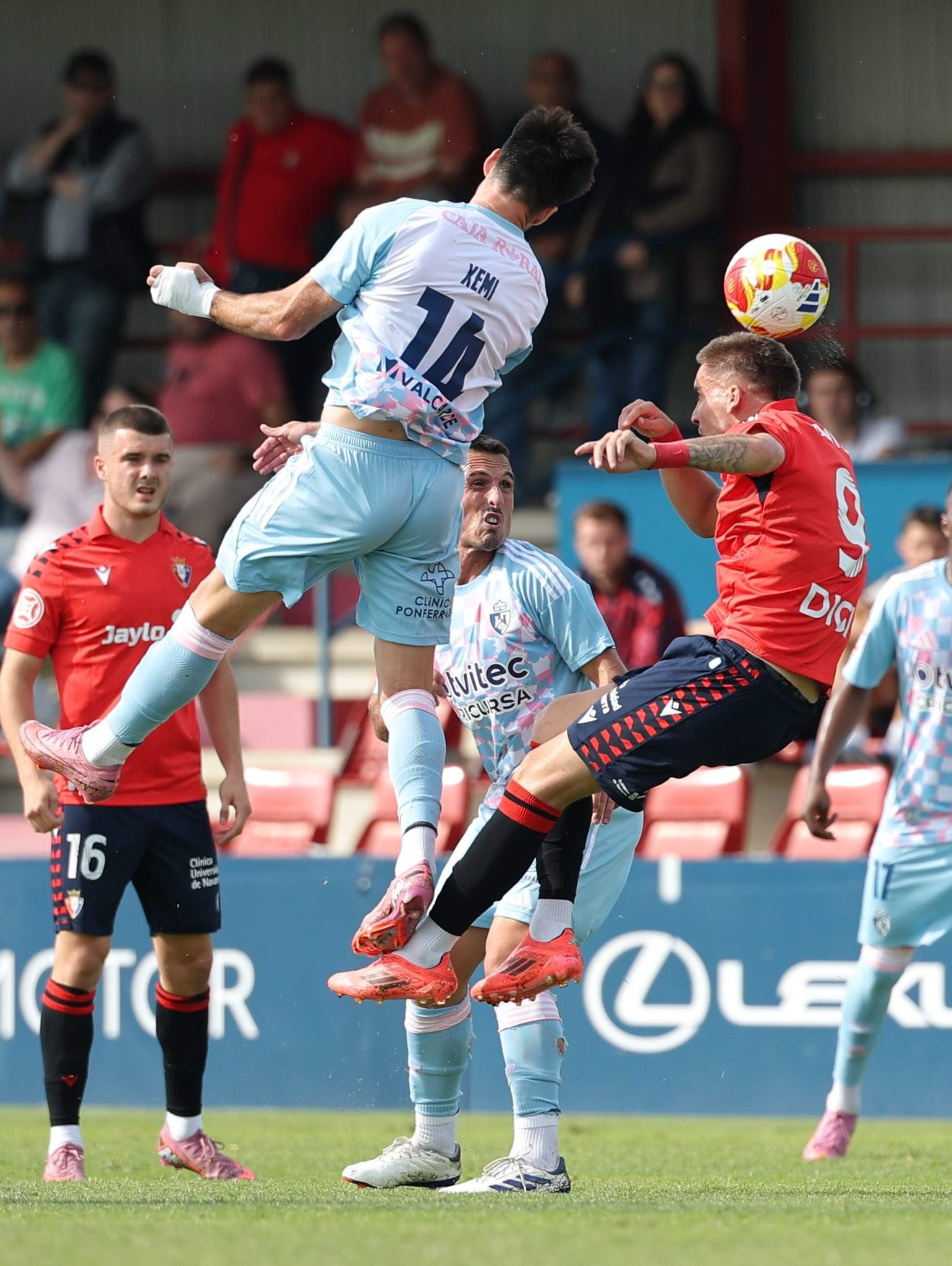 Osasuna B Ponferradina.