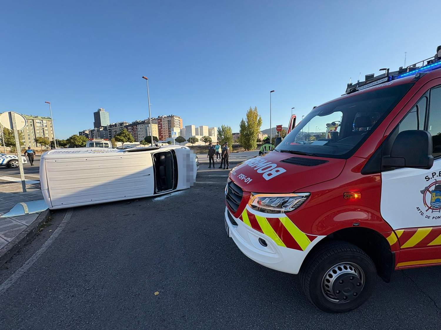 Accidente en La Rosaleda 2 Accidente en La Rosaleda 2