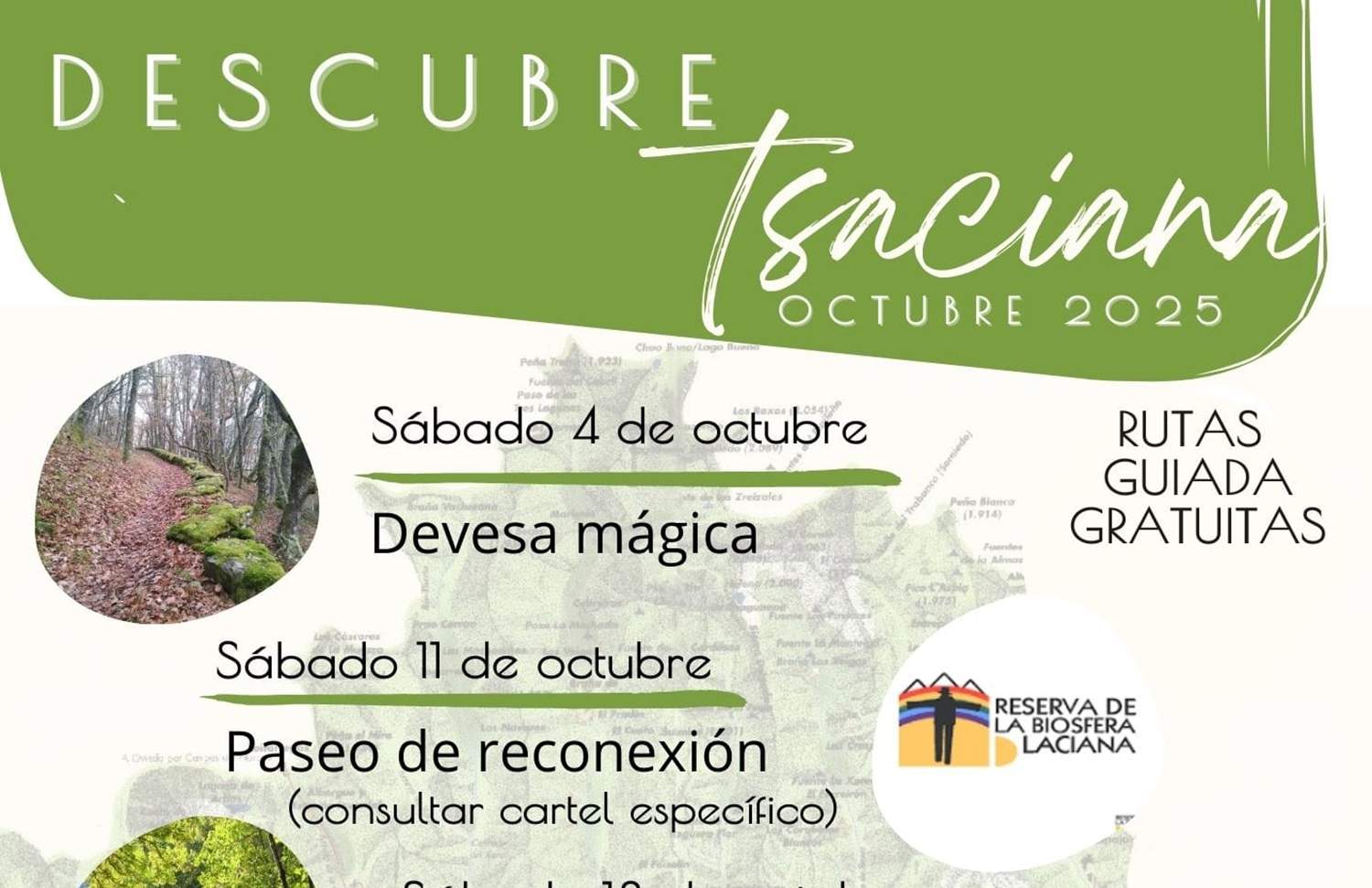 Villablino organiza tres rutas para disfrutar del otoño en la Reserva de la Biosfera de Laciana