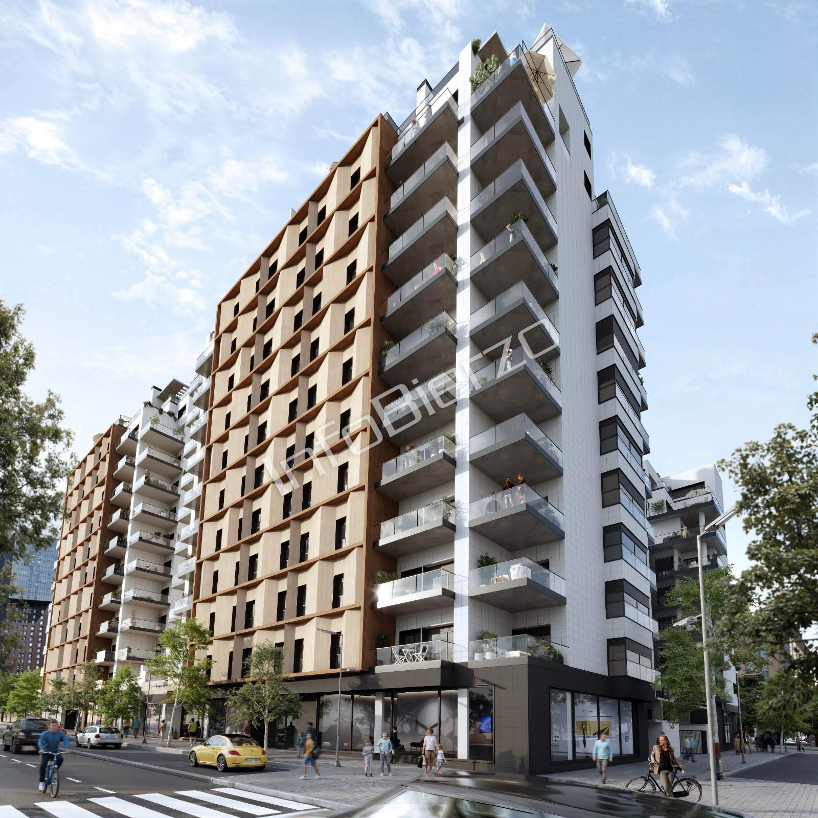 Nuevo edificio de viviendas Soul en La Rosaleda.