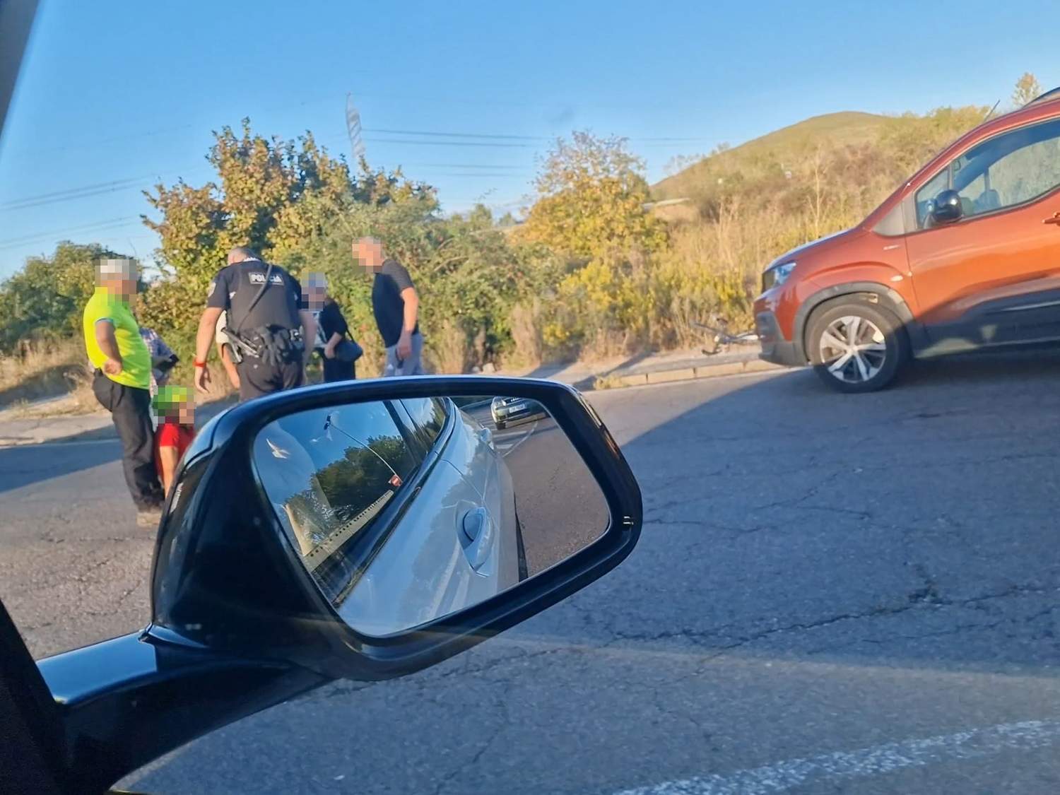 Accidente en Columbrianos