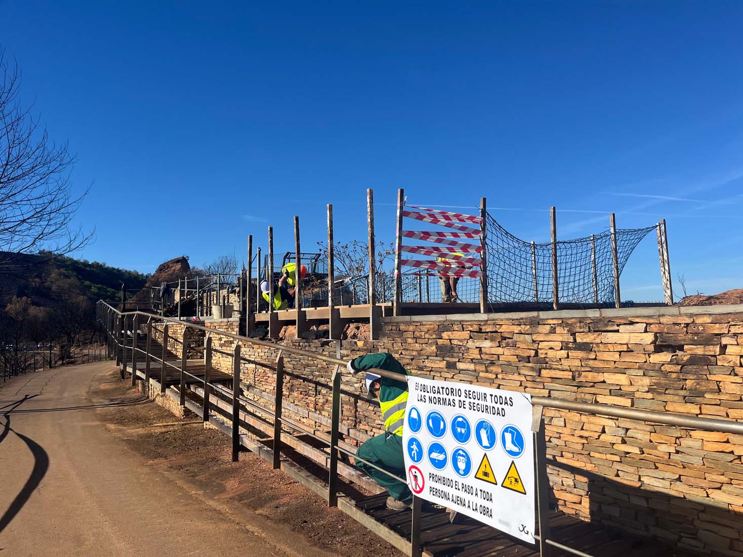 Comienzan las obras del Mirador de Orellán 