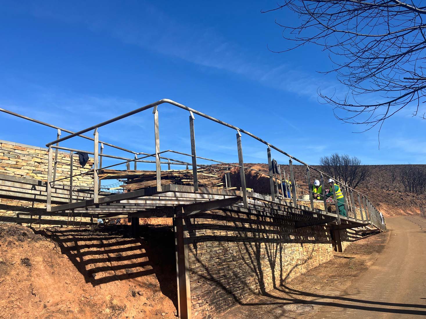 Comienzan las obras del Mirador de Orellán (11)