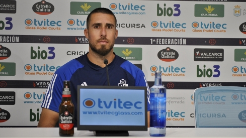 David Andújar, jugador de la Deportiva Ponferradina