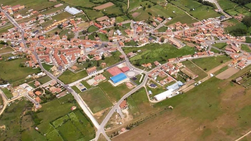 Foto aérea de Sariegos