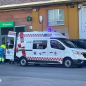 Ambulancia en una foto de archivo