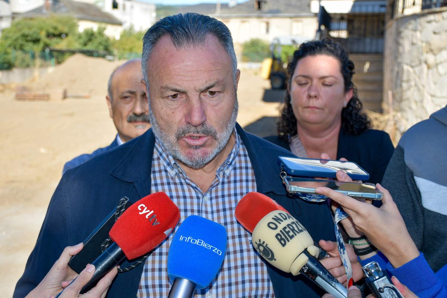 El presidente del PSOE en la provincia de León y alcalde de Camponaraya, Eduardo Morán