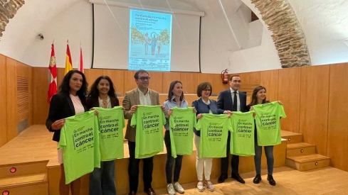 Presentación de la marcha contra el cáncer en Ponferrada